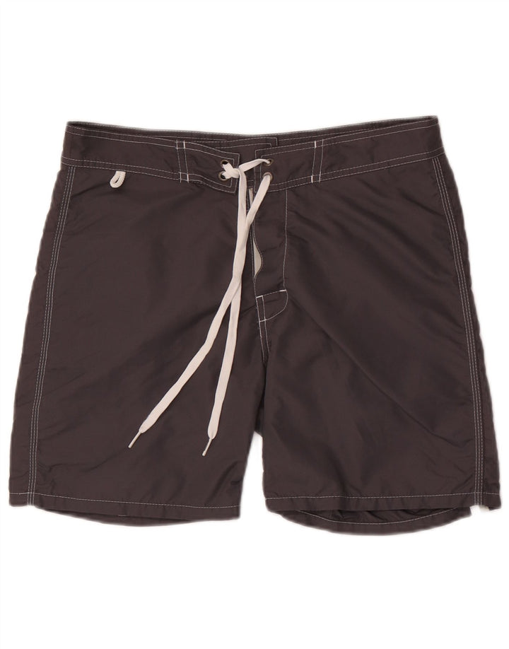 Sundek Short de Bain Homme Nylon Gris Moyen
