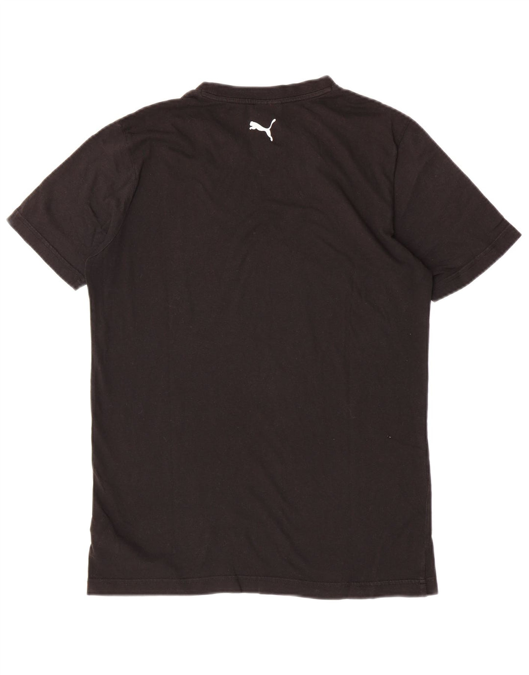 Puma T-shirt graphique pour homme, petit, noir, coton
