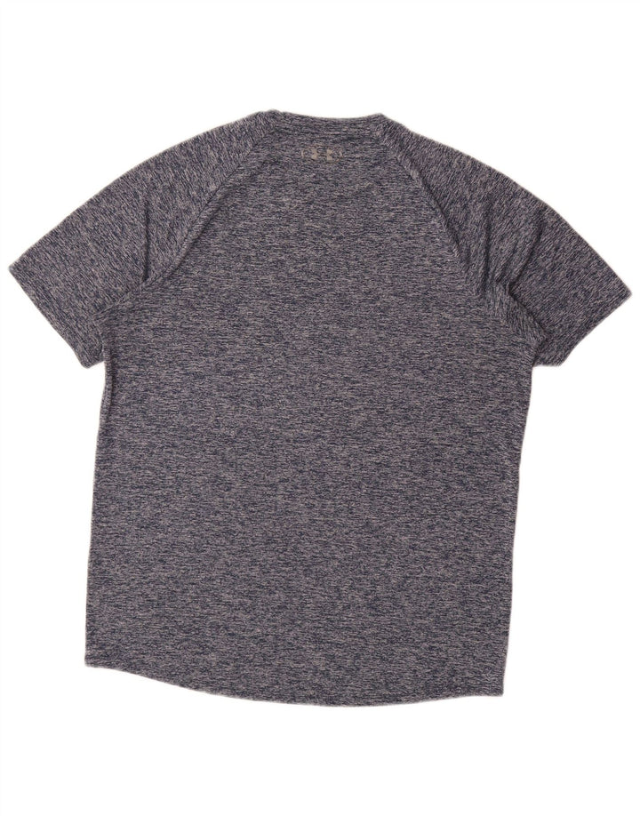 Under Armour T-Shirt Homme Bleu Marine Moucheté