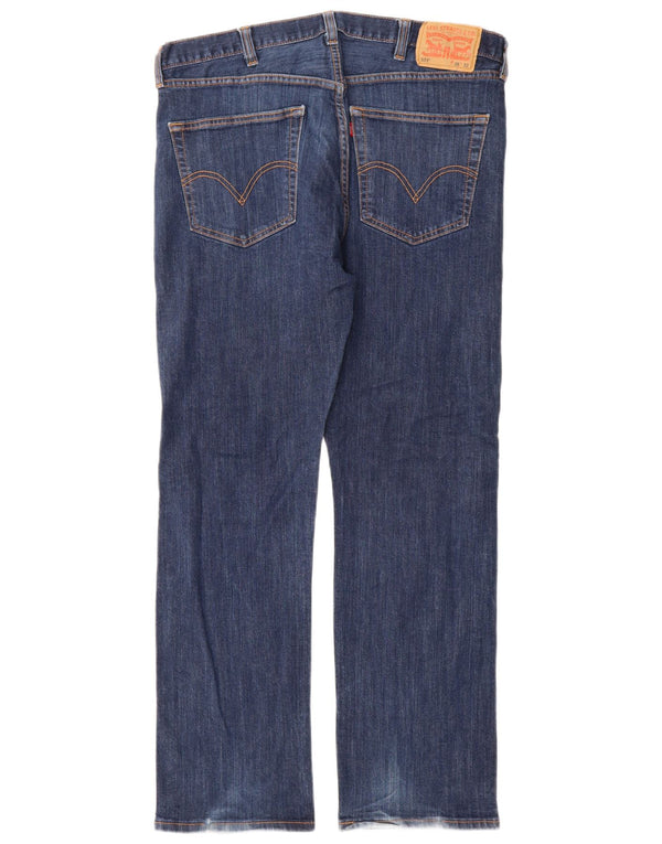 Levi's Jean Droit 501 Homme Bleu Marine W38 L32 Coton