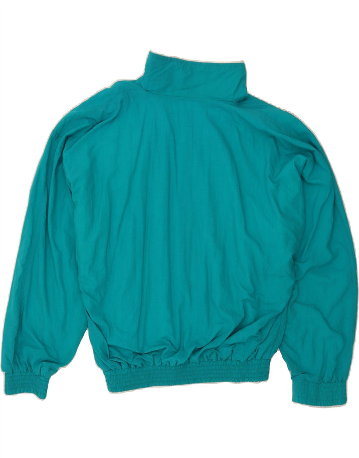 GRASSHOPPERS Mens Oversized Full Tracksuit IT 50 Medium  Blue Colourblock Vintage grasshoppers and Second-Hand grasshoppers from Messina Hembry 