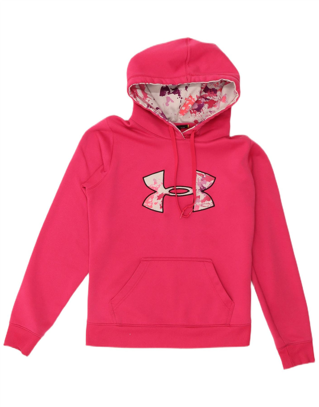 Under Armour Pull à capuche graphique pour femme UK 44 Rose moyen Polyester