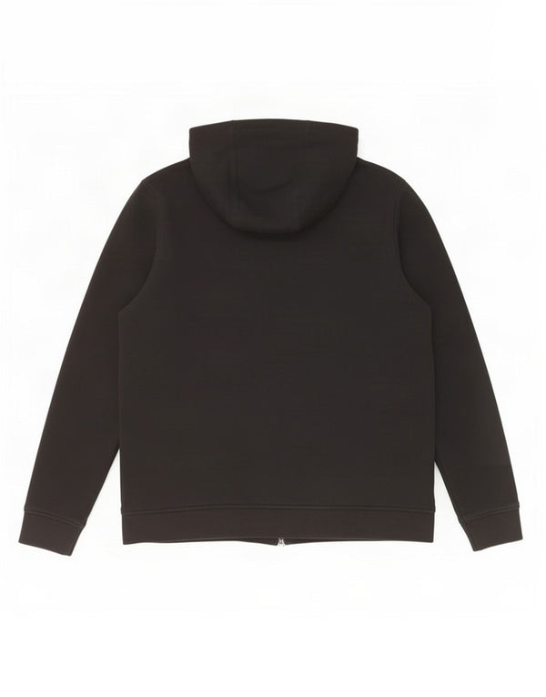 Lacoste Pull à capuche zippé pour homme Taille 7 2XL Coton noir