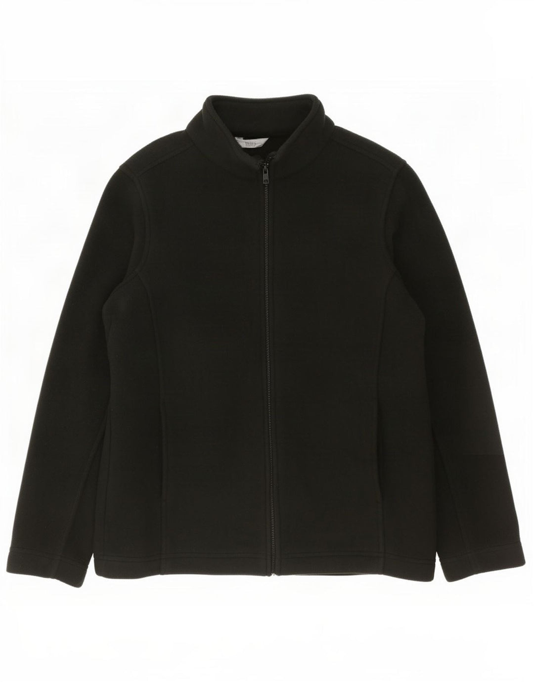 Marks & Spencer Veste polaire surdimensionnée pour femme UK 10 Small Noir Polyester