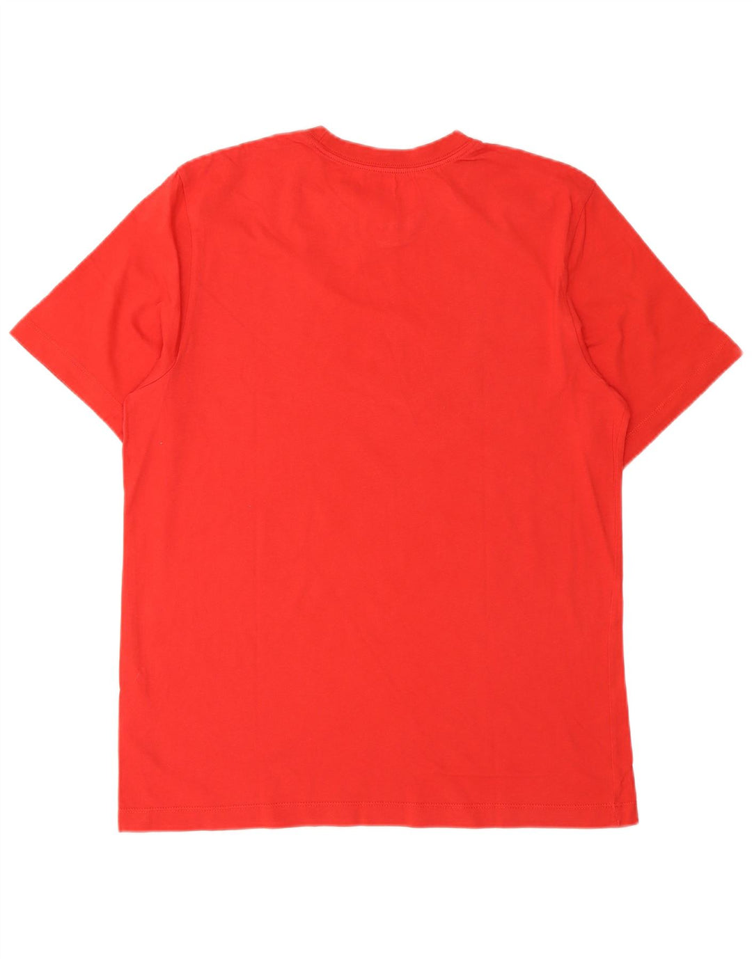 NIKE Homme T-Shirt Graphique Haut Rouge Moyen Coton