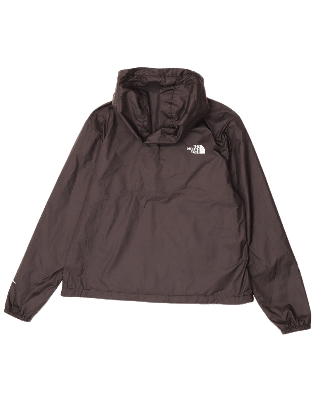 The North Face Veste de pluie à capuche pour femme UK 16 Large Noir