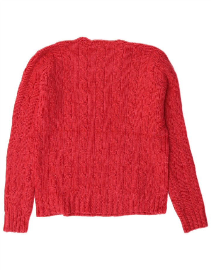 RALPH LAUREN Pull à col rond pour fille 9-10 ans Rose