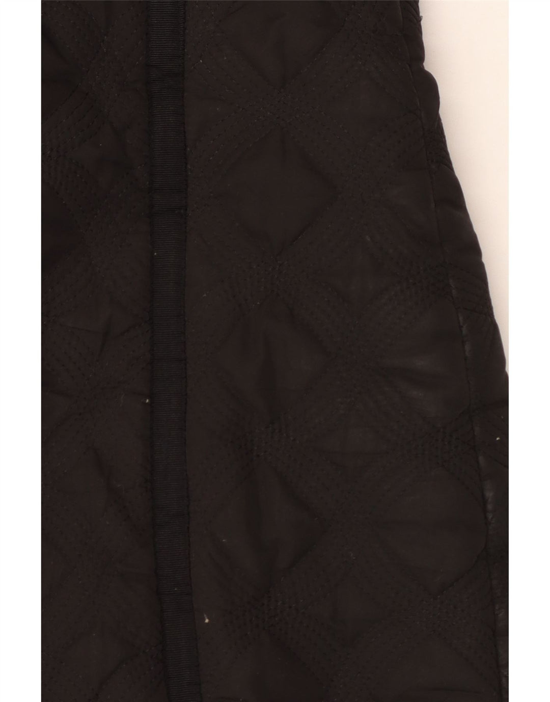 Desigual Manteau matelassé à capuche pour femme EU 44 XL Noir Polyester