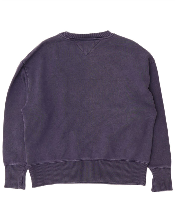 Tommy Hilfiger Sweat-Shirt Homme Bleu Marine Moyen Coton