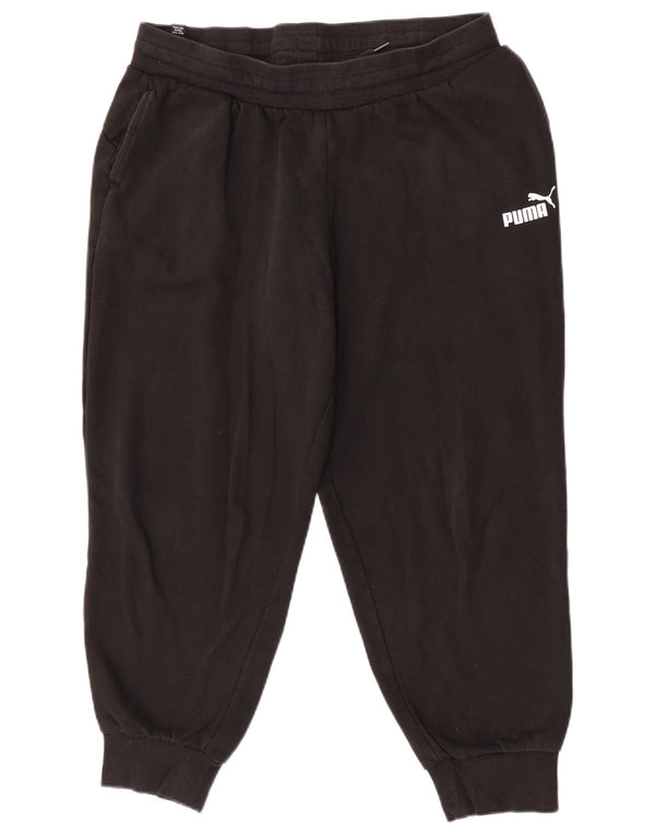 Puma Pantalon de survêtement pour homme Noir Taille L