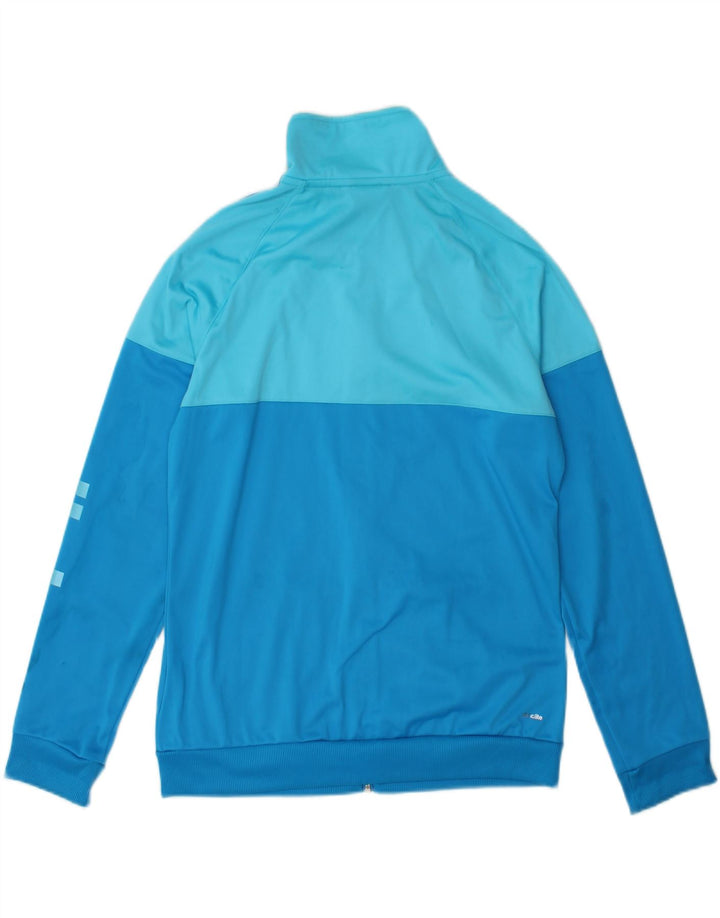 Adidas Climalite Survêtement Top Veste UK 12/14 Bleu Moyen