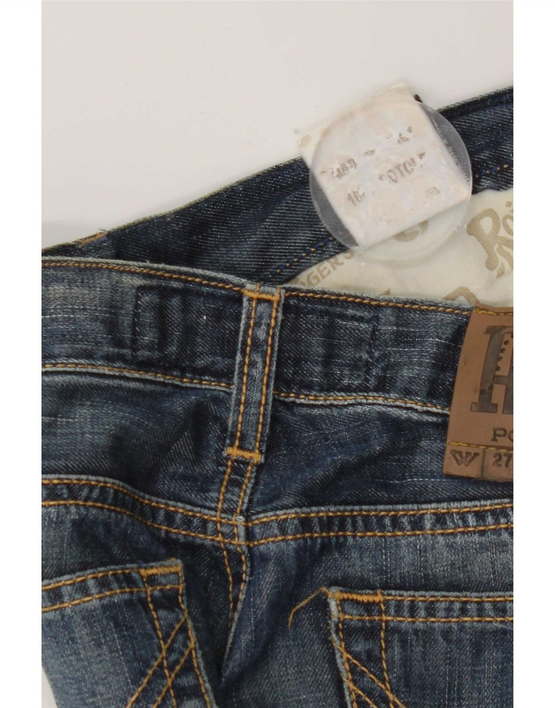 Roy Rogers Jean Slim Femme W27 L32 Bleu Coton