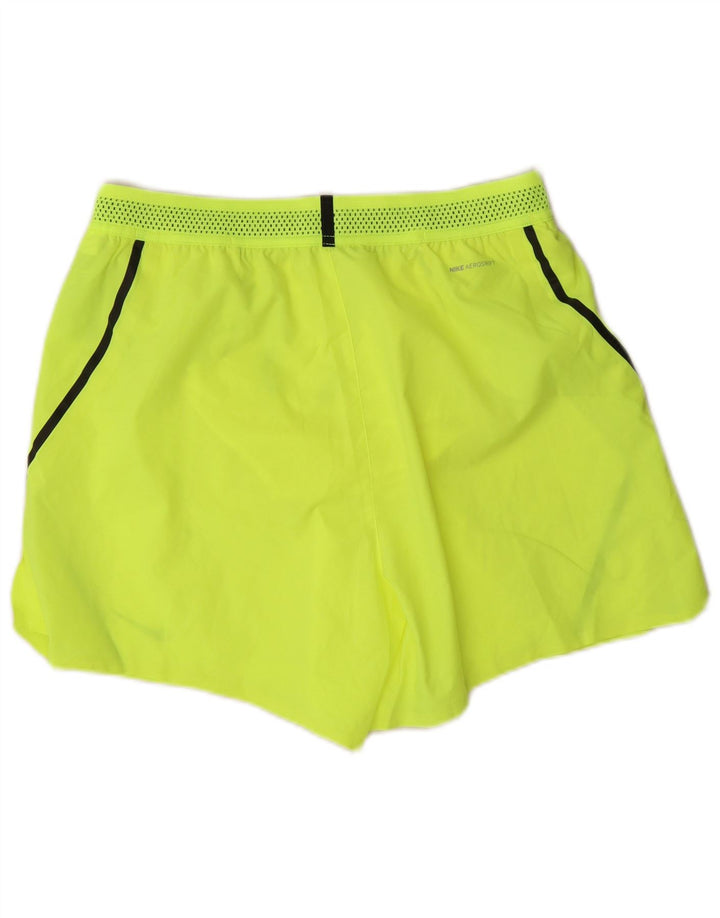 Nike Short de sport pour homme Jaune moyen Polyester