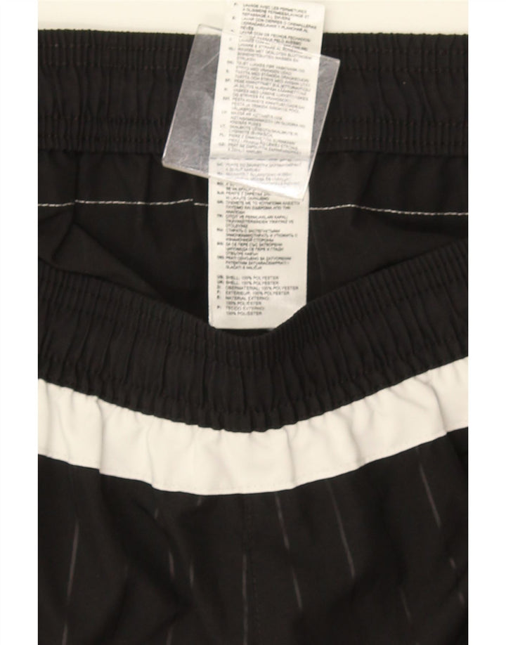 Adidas Short de sport pour homme Large en polyester rayé noir
