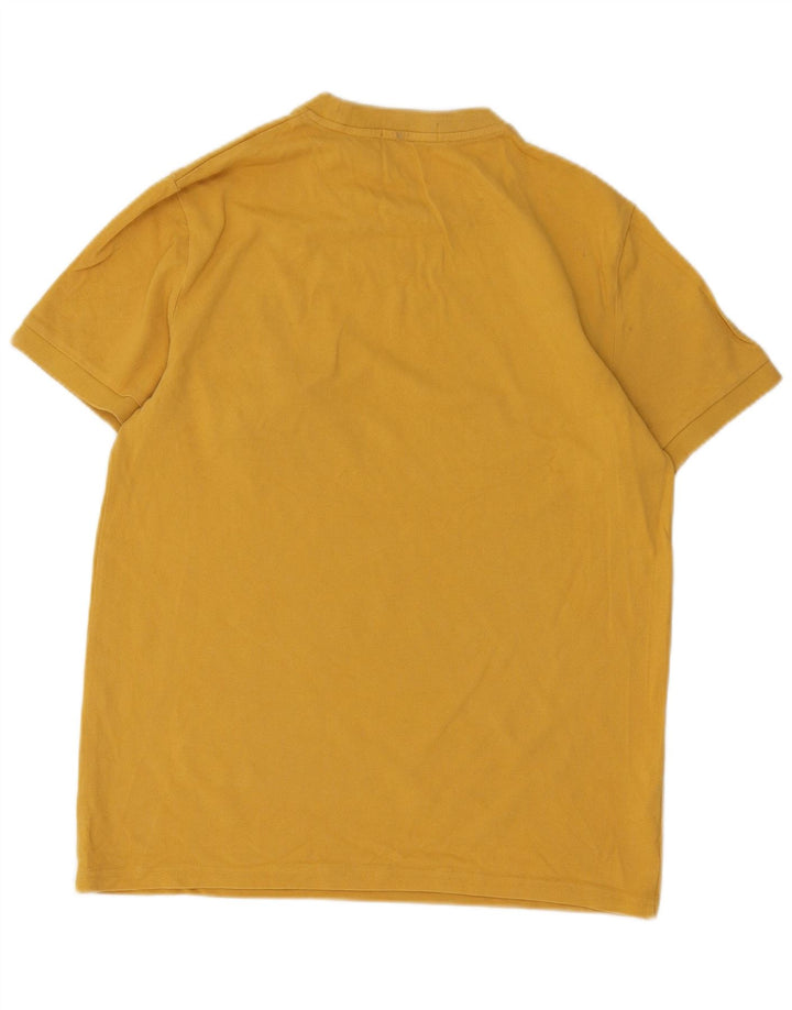 Fred Perry T-Shirt Homme Jaune Moyen Coton