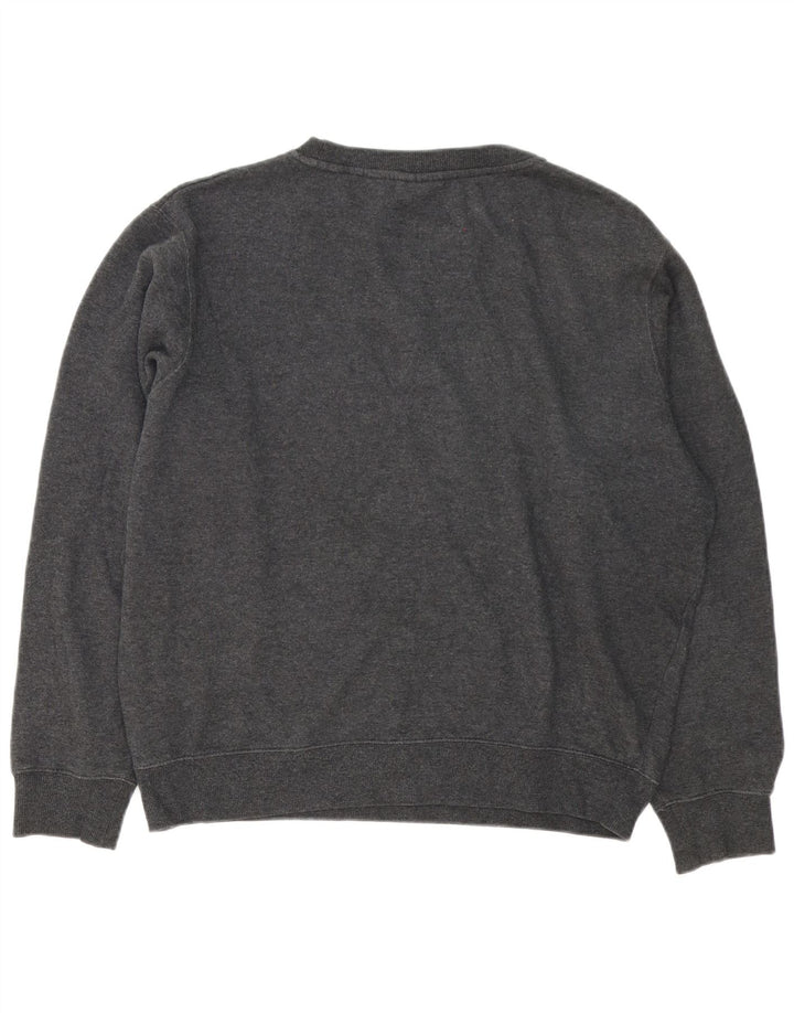 Fila Sweat-shirt graphique pour hommes, grand, gris, coton