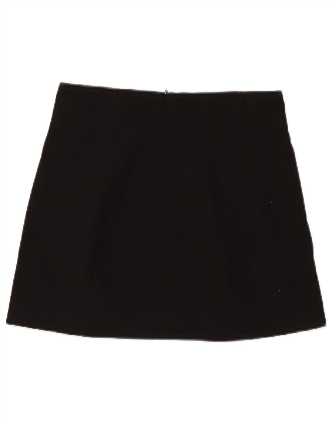 ZARA Femme Mini Jupe Petit W26 Noir Polyester