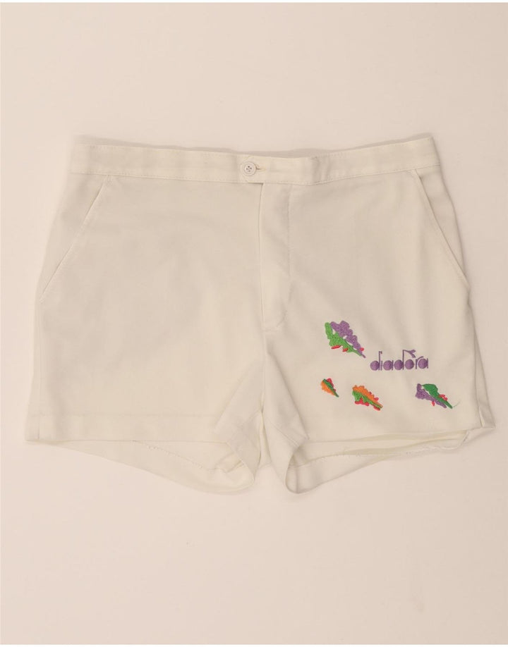 DIADORA Womens Chino Shorts W36 XL White Vintage Diadora and Second-Hand Diadora from Messina Hembry 