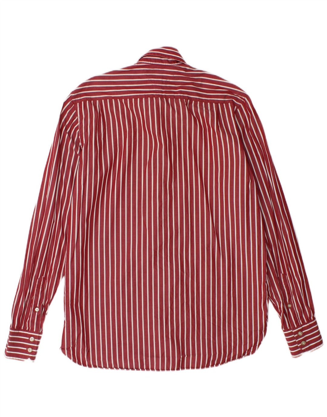 Tommy Hilfiger Chemise Homme Petit Coton Rayé Rouge