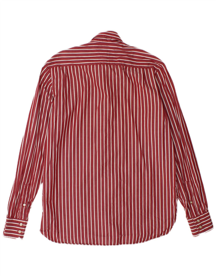 Tommy Hilfiger Chemise Homme Petit Coton Rayé Rouge