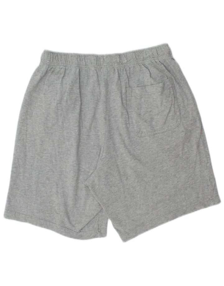 NIKE Short de sport pour homme en coton gris moyen