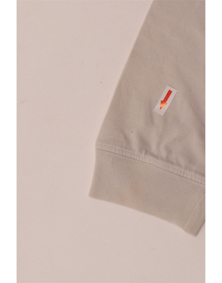 Champion Haut à manches longues pour homme en coton blanc cassé