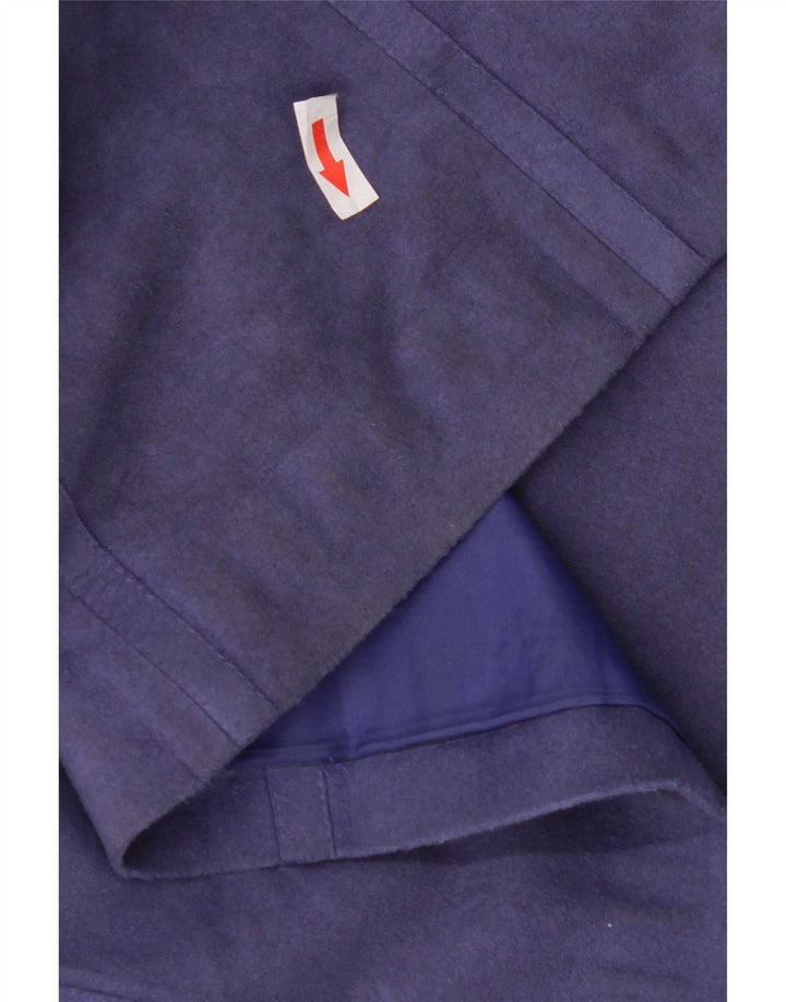 Cojana Manteau en faux suède pour femme UK 12 Violet moyen Polyester
