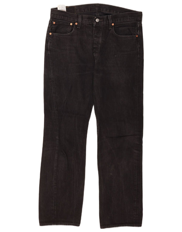 Levi's Jean Droit 501 Homme Noir W34 L32 Coton