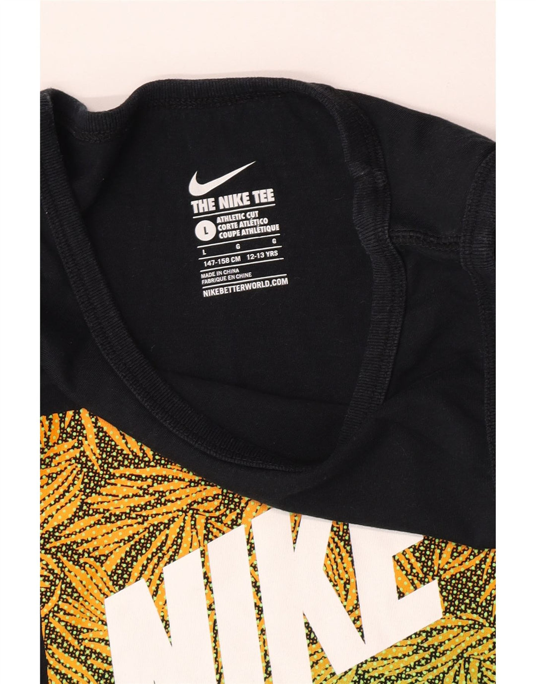 Nike Garçons Athletic Cut Graphic Débardeur 12-13 ans Grand Noir