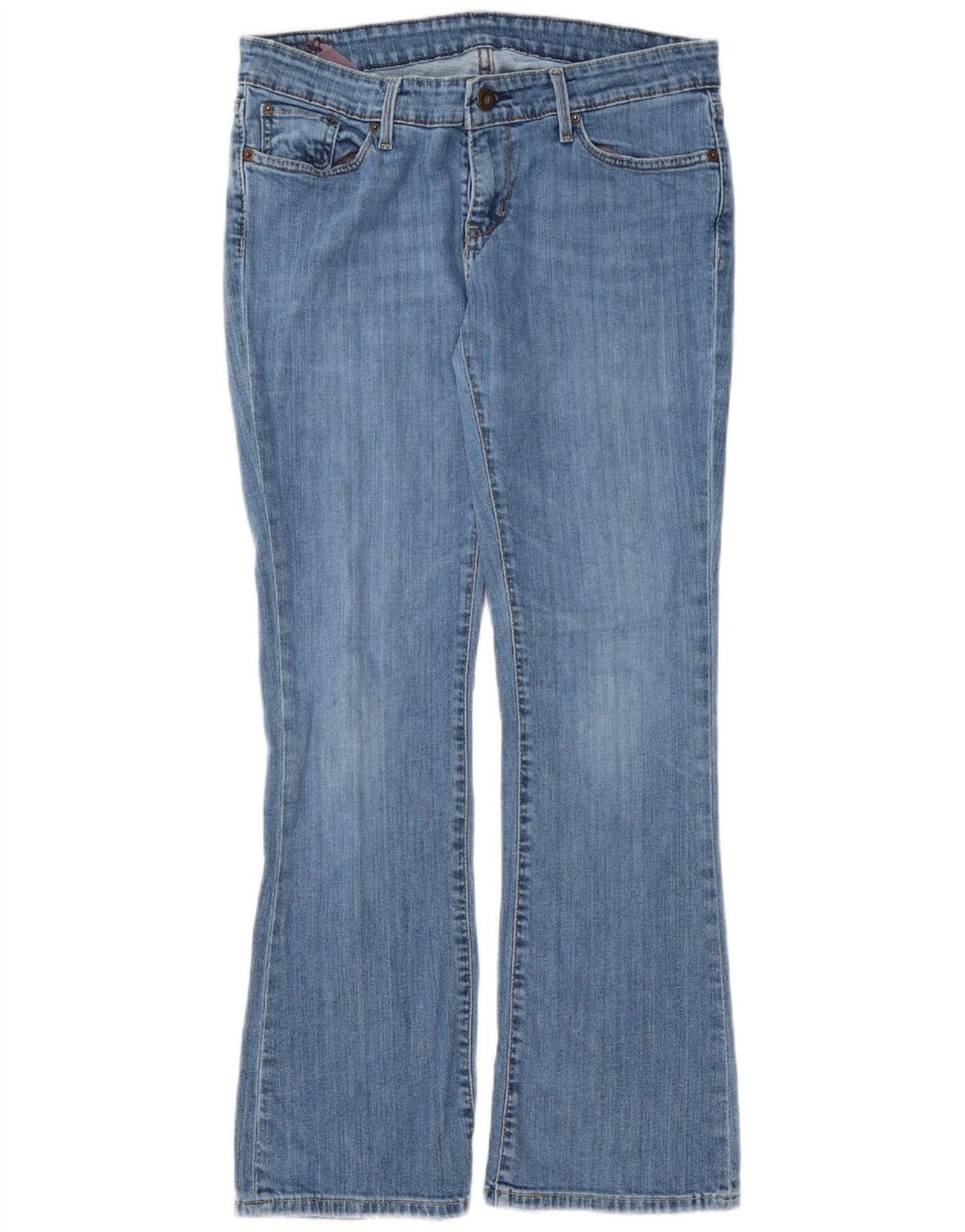 LEVI'S Jean Bootcut Femme US 6 Moyen W32 L29 Bleu Coton