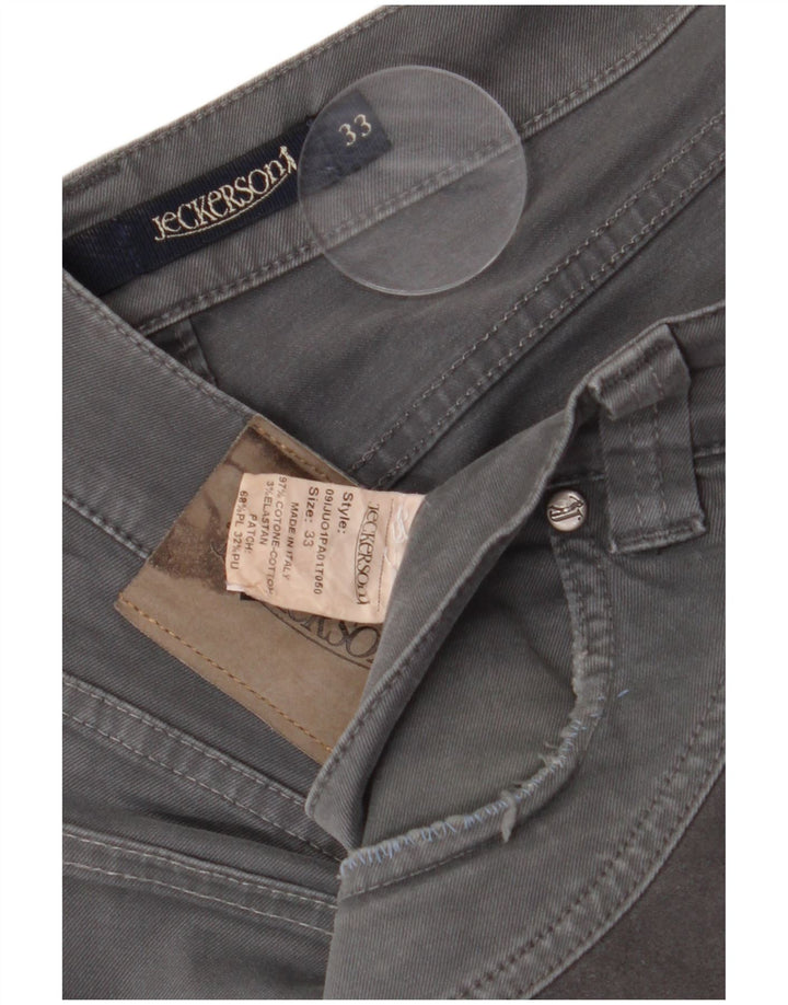 Jeckerson Jean droit homme W33 L29 gris coton