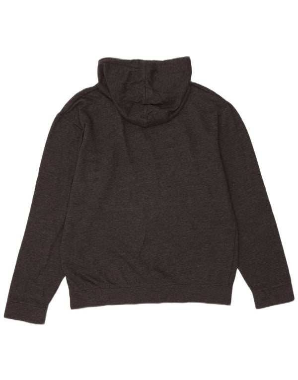 Jack & Jones Pull à capuche graphique pour homme en coton gris moyen