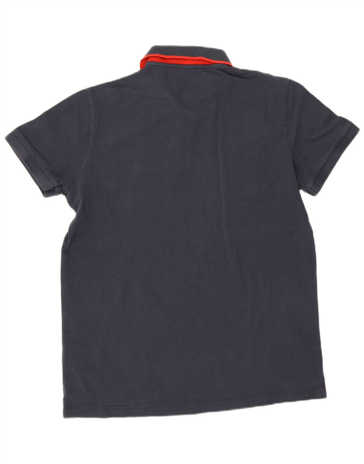 Hugo Boss Polo Regular Fit Bleu Marine Moyen Coton