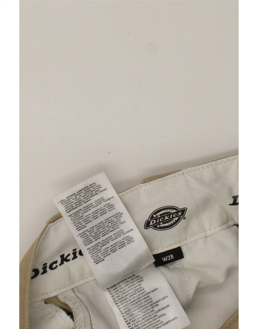 Dickies Pantalon Chino Droit Homme W28 L25 Marron Polyester