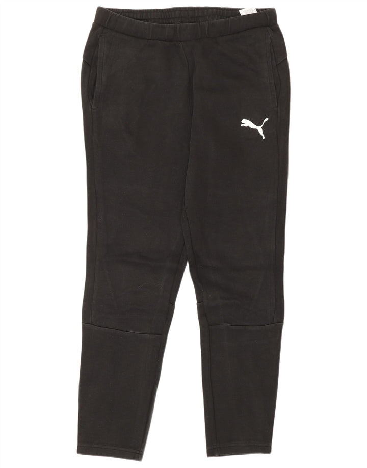 PUMA Pantalon de Survêtement Homme Noir Moyen Coton