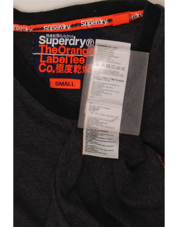 Superdry T-Shirt Homme Petit Gris Coton