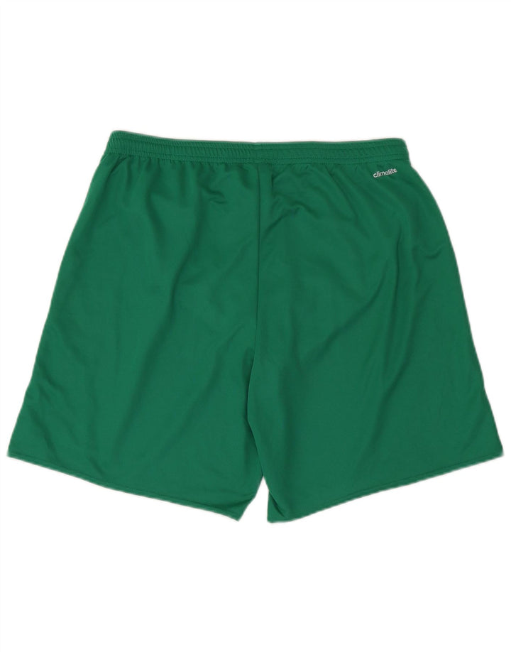 Adidas Hommes Climalite Sport Shorts Grand Vert Polyester