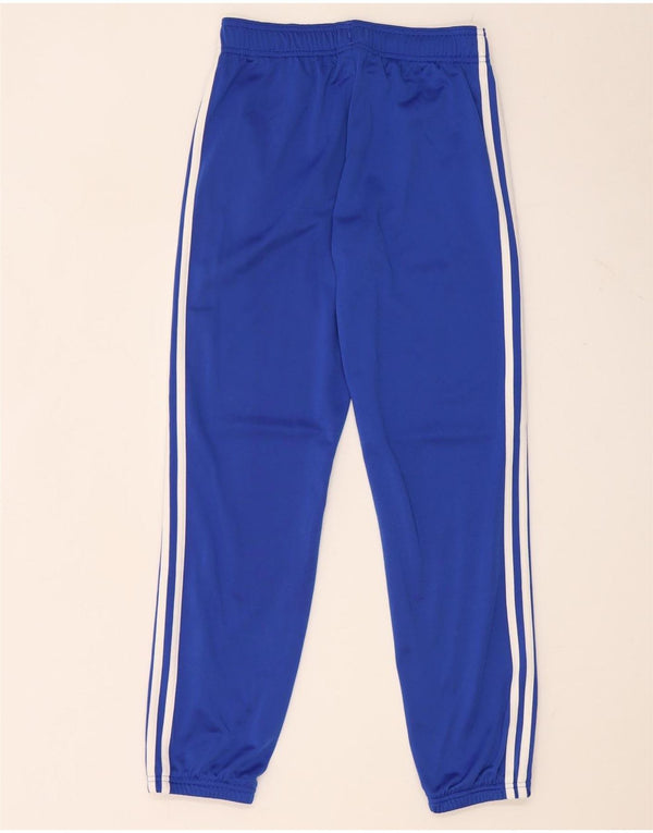 Adidas Pantalon de Survêtement Garçon Joggers 11-12 ans Bleu Polyester