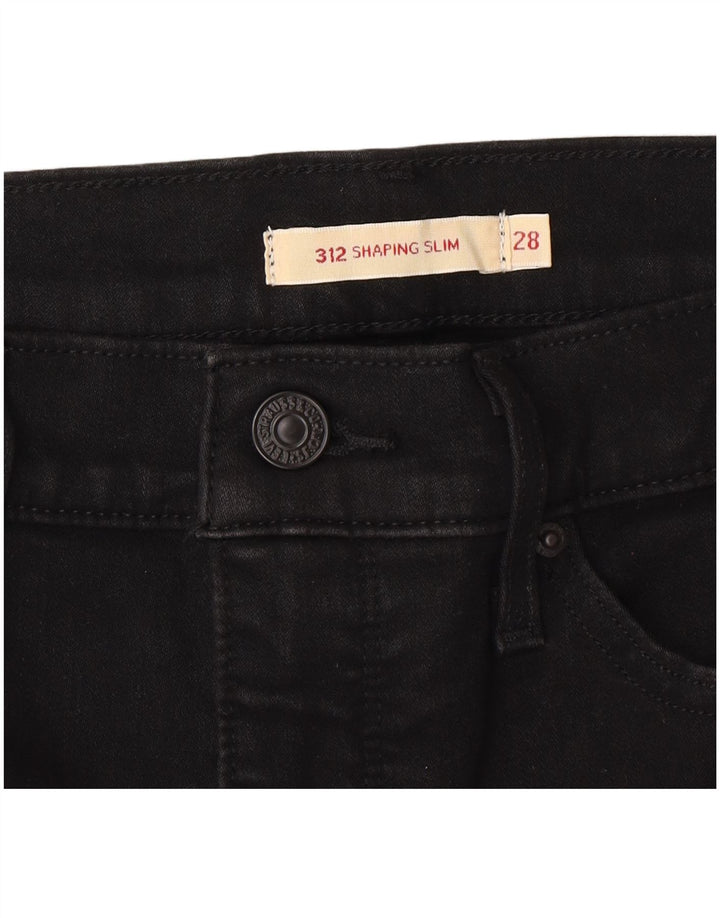 Levi's Jean 312 Shaping Slim Femme Noir Coton W28 L32
