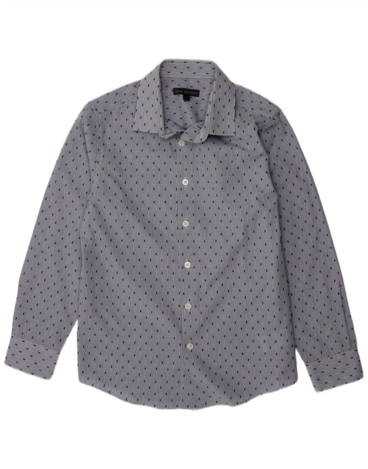 John Rocha Chemise Garçon 8-9 ans Coton Taché Bleu