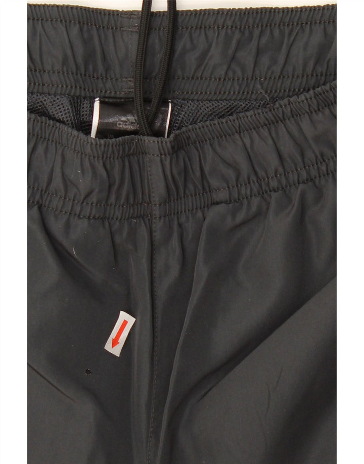 ADIDAS Mens Climalite Tracksuit Trousers UK 38/40 Medium Black Polyester Vintage Adidas and Second-Hand Adidas from Messina Hembry 
