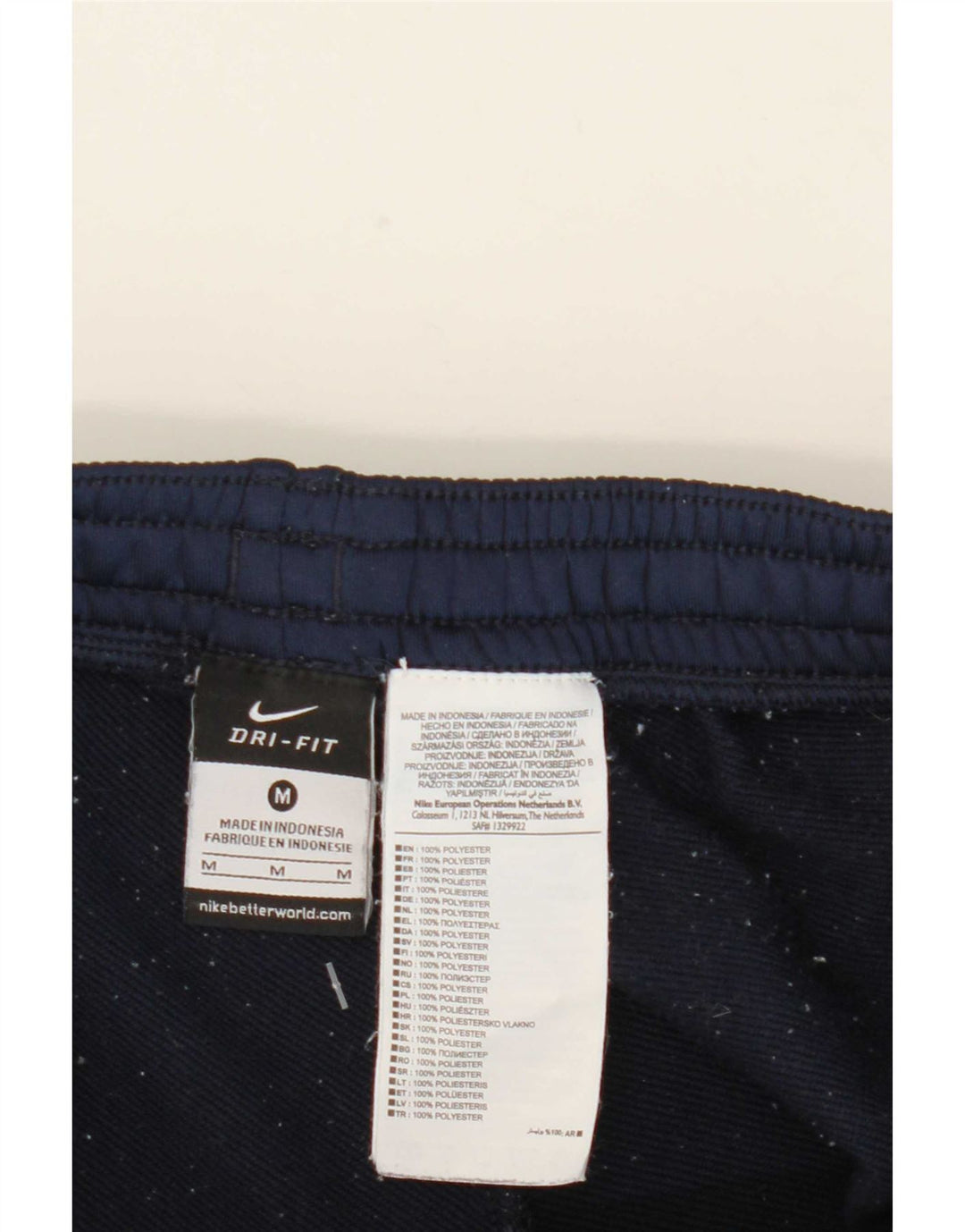 Nike Homme HELLAS VERONA Bermuda Sport Short Bleu Marine Moyen Polyester