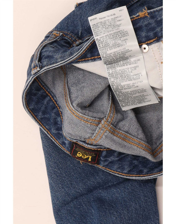 Lee Jean Court Carol Homme W28 L25 Bleu Coton
