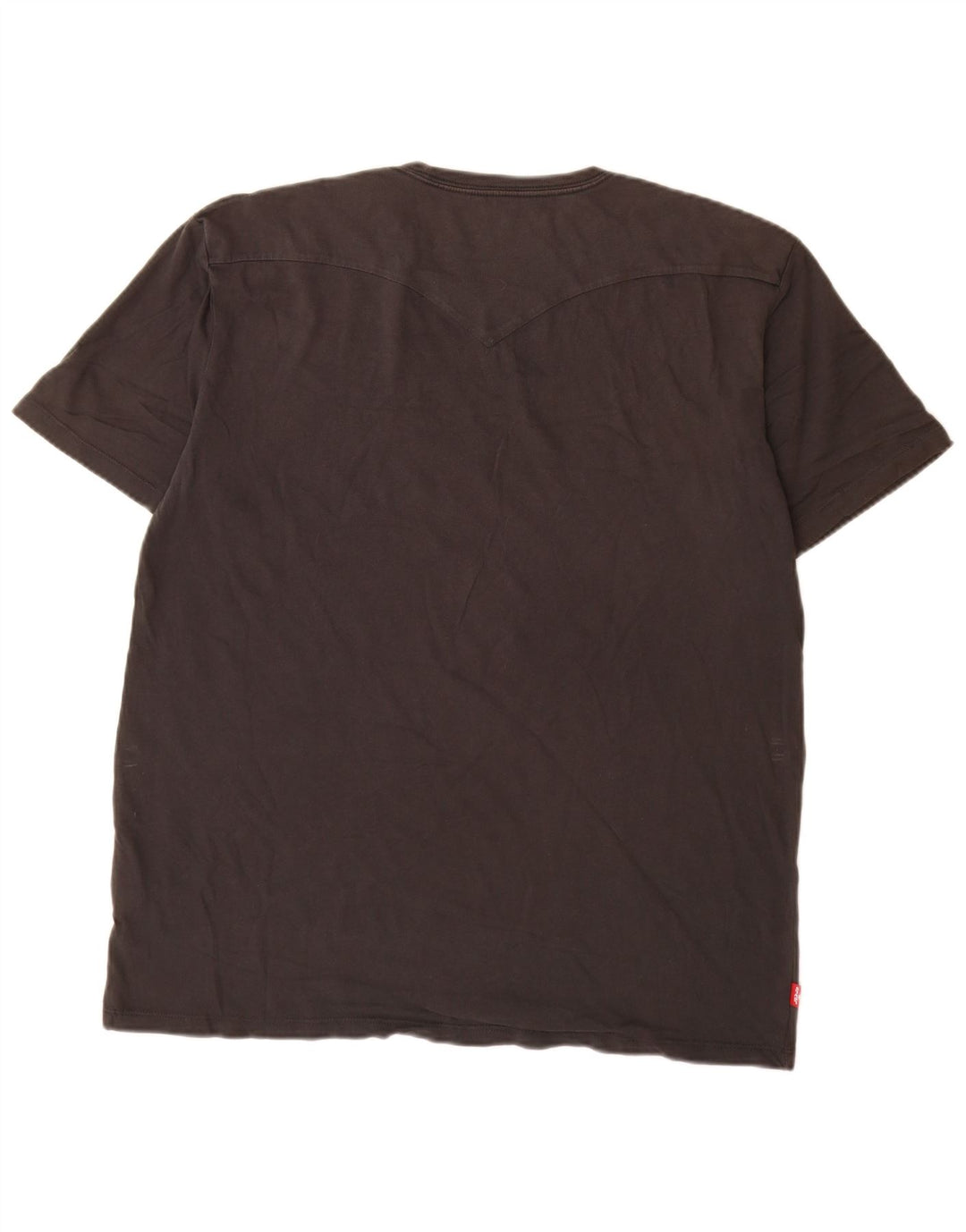 Levi's T-Shirt Graphique Top XL Homme Gris Coton