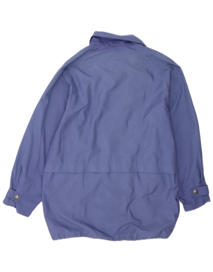 Brugi Veste coupe-vent surdimensionnée pour femme IT 46 Large Bleu