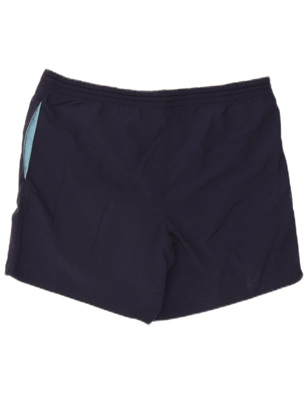 Fila Short de sport homme grand bleu marine polyester