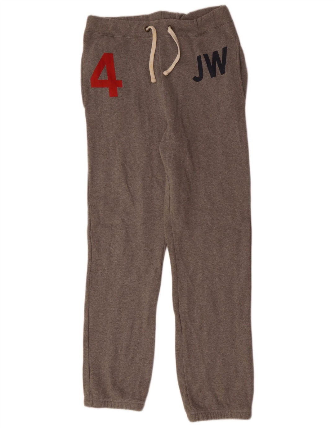 JACK WILLS Pantalon de Survêtement Graphique Homme Joggers Petit Gris Coton