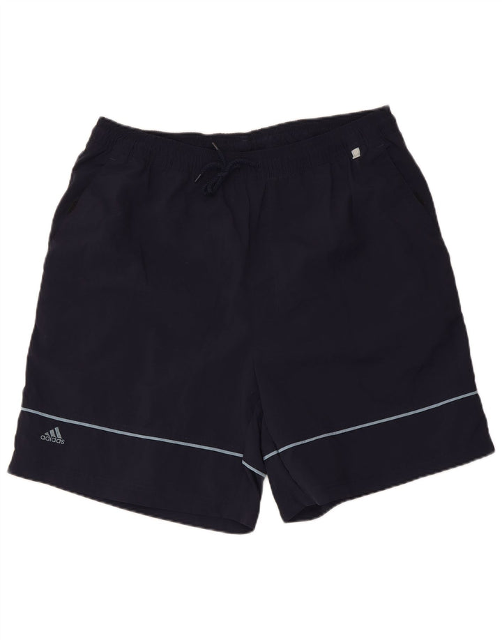 ADIDAS Short de Sport Graphique Homme XL Bleu Marine Polyamide