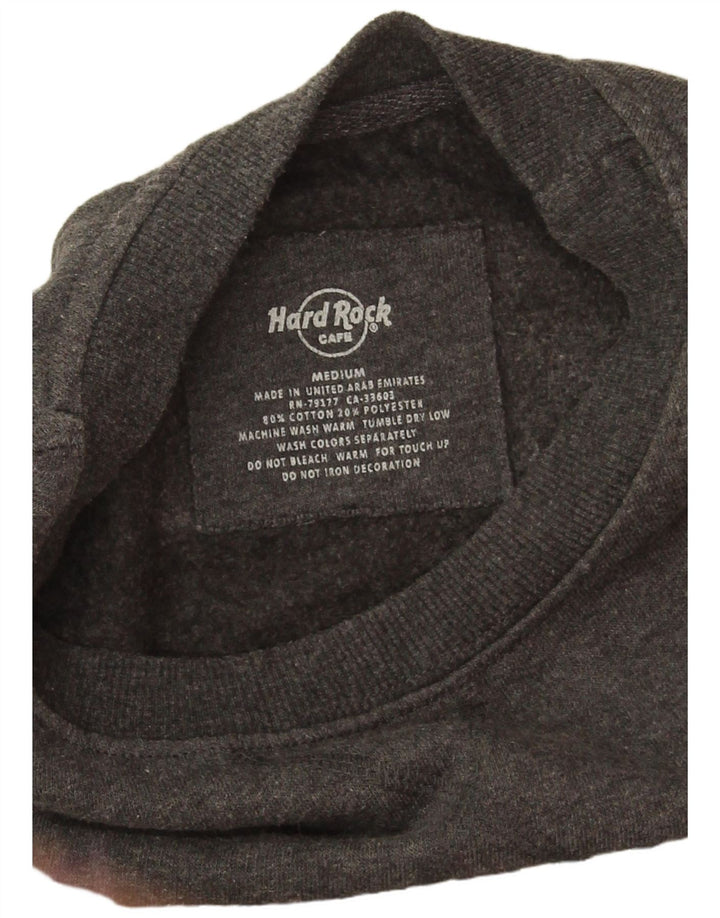 Hard Rock Cafe Pull Hollywood Graphic pour homme Gris moyen moucheté