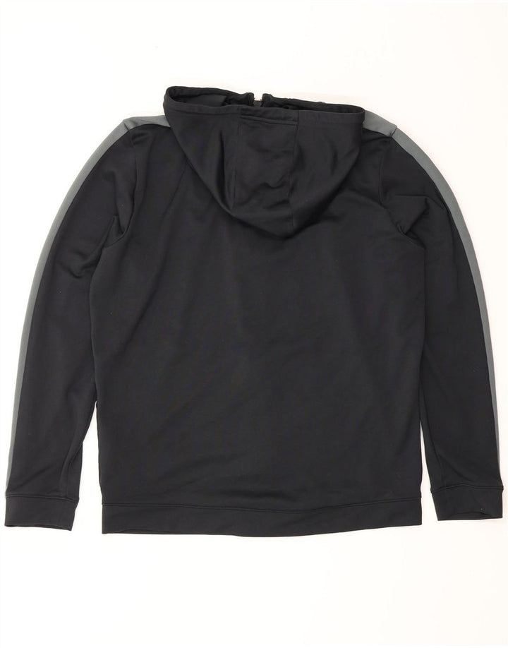Under Armour Sweat à Capuche Fitted Zip Homme Noir Moyen Colourblock